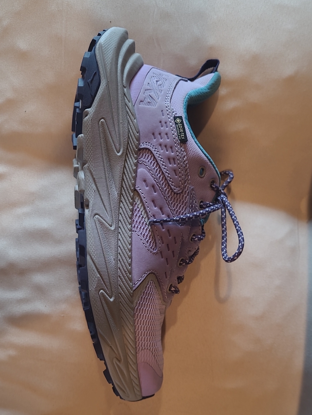 HOKA Anacapa 2 Gortex Women's 9 (Men's 7MD).  Lavender & Teal Running Shoe